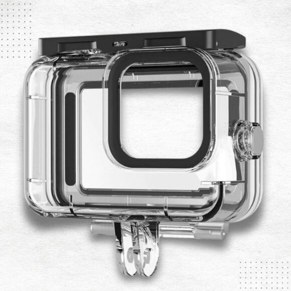 TELESIN Waterproof Housing Case 45M for GoPro Hero 12/11/10/9 Action Cameras - Picture 1 of 13